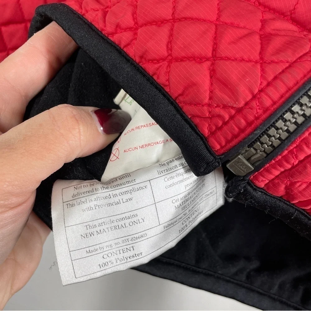 Obermeyer Quilted‎ Jacket Red size 7